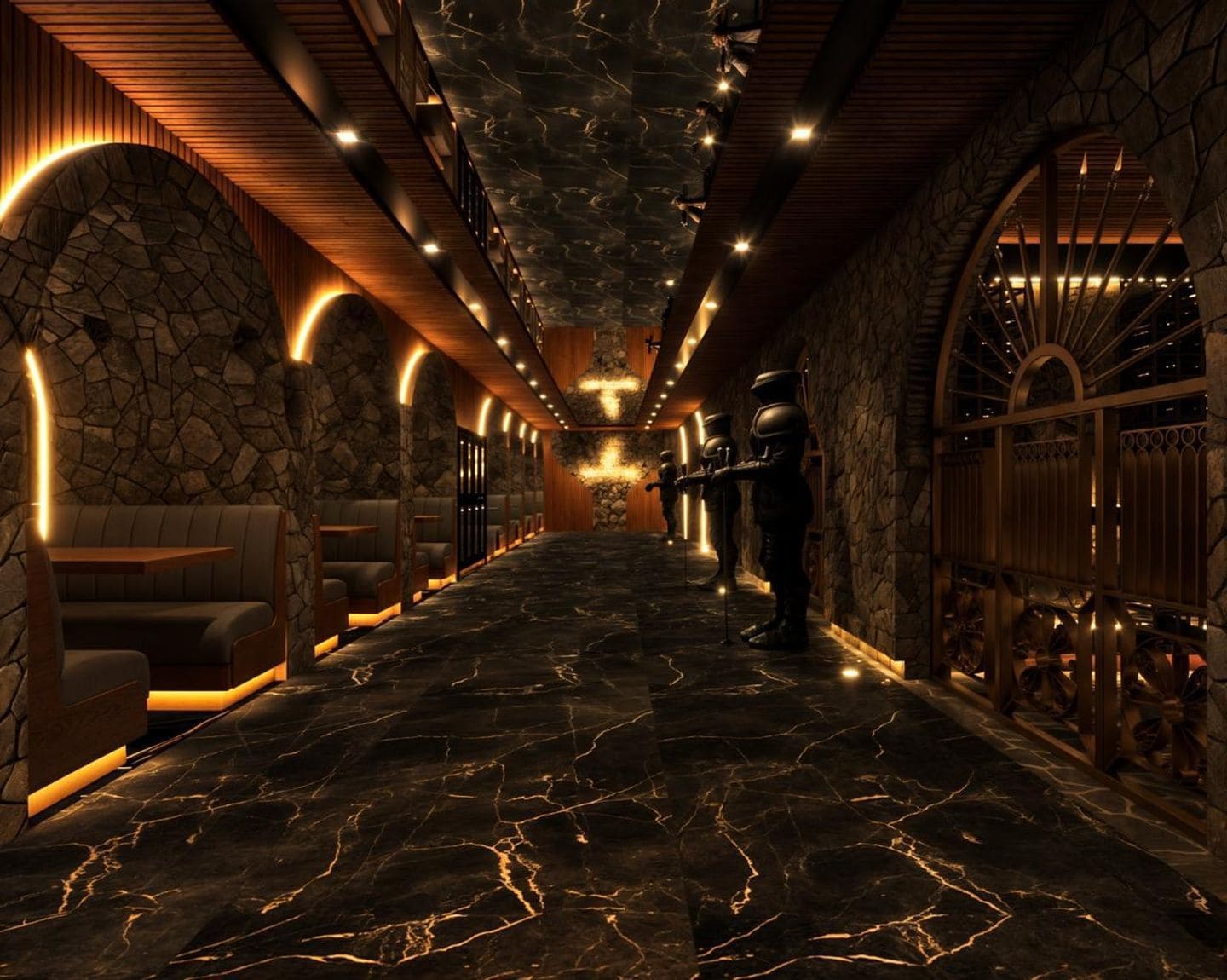 Area de lazer 4 do Wine Tower em Porto Belo SC