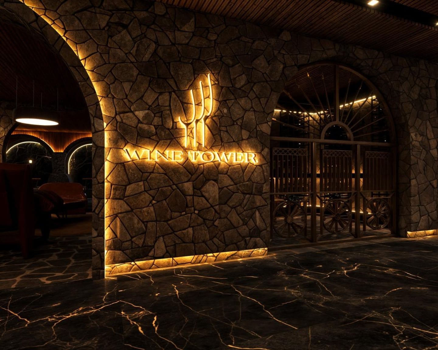 Area de lazer 2 do Wine Tower em Porto Belo SC