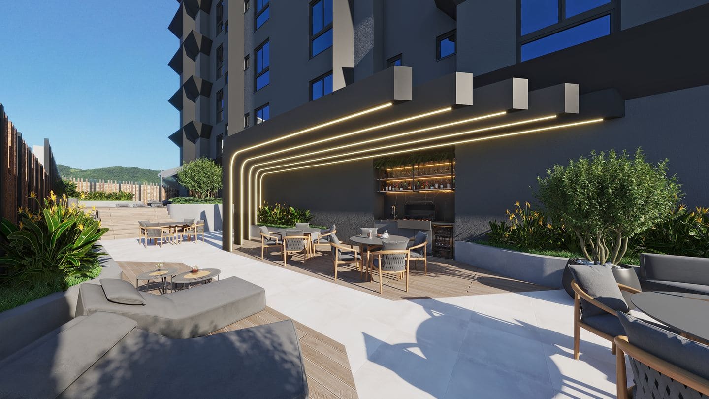 Render 3 do Wine Tower em Porto Belo SC