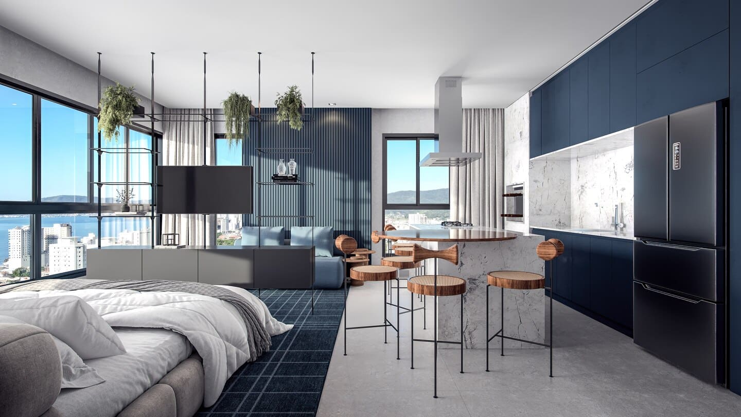 Render 5 do Plural Porto Belo em Porto Belo SC