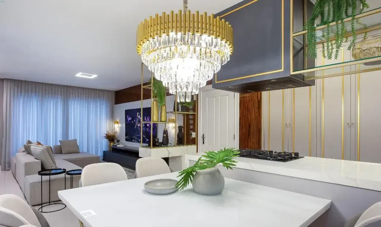 Apartamento com 3 dormitórios sendo 2 suítes e 3 vagas de garagem no Centro de Balneário Camboriú/SC — foto 5