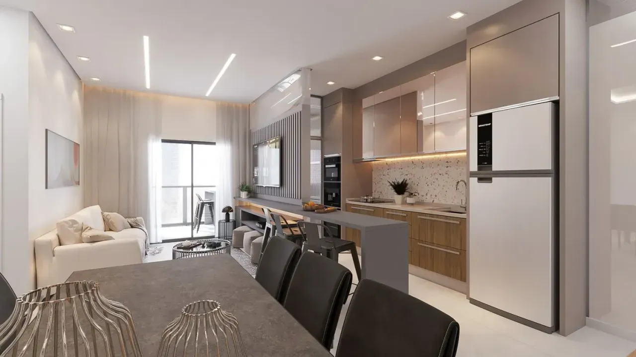 Apartamento na planta com 2 dormitórios sendo 1 suíte na Praia Brava em Itajaí — foto 2