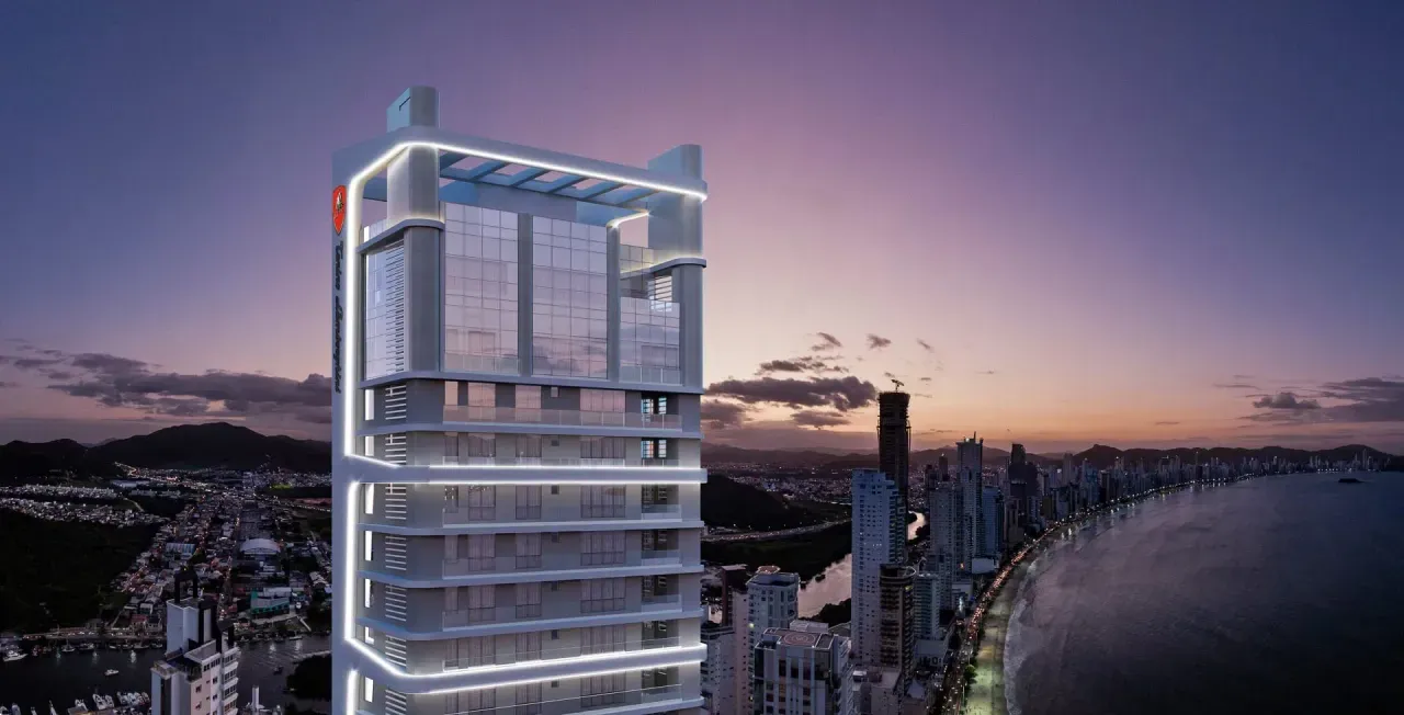 Apartamento Garden suspenso Edifício Tonino Lamborghini com 4 suítes em Balneário Camboriú — foto 1