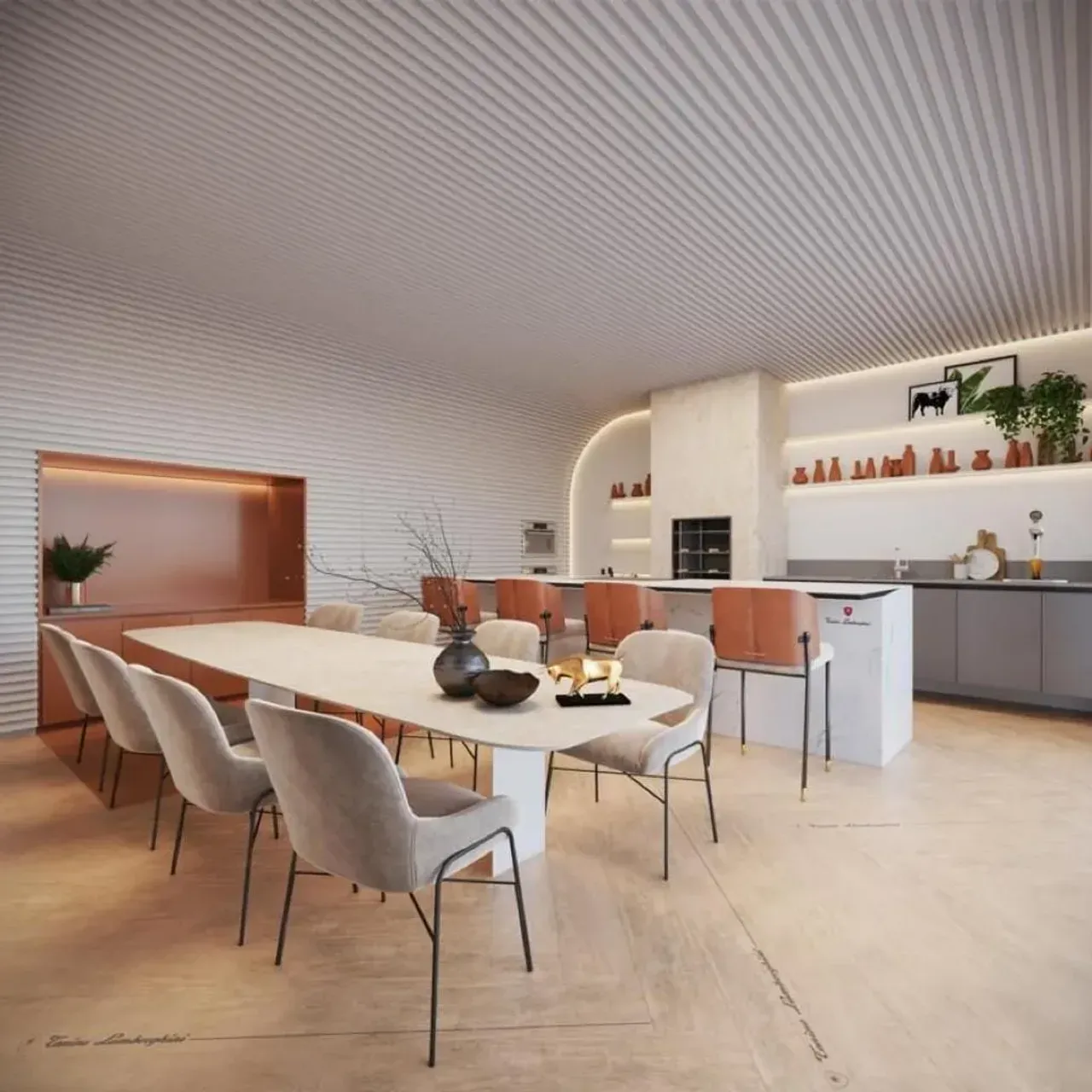Apartamento Garden suspenso Edifício Tonino Lamborghini com 4 suítes em Balneário Camboriú — foto 20