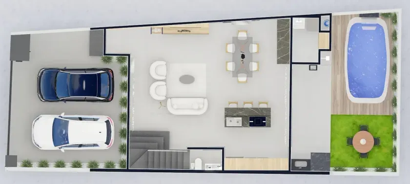 Casa com 2 suítes e 1 suíte master com 2 vagas de garagem na região de Camboriú/SC — foto 16
