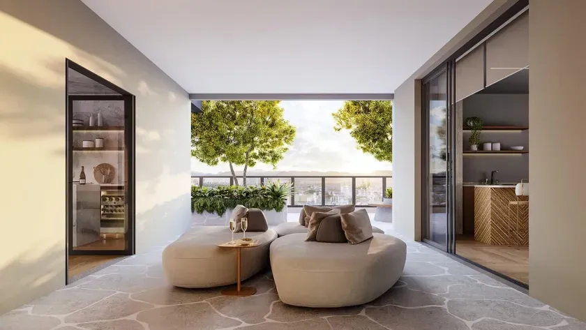 Apartamento na planta com 2 dormitórios sendo 1 suíte e 1 vaga de garagem na Praia Brava — foto 7