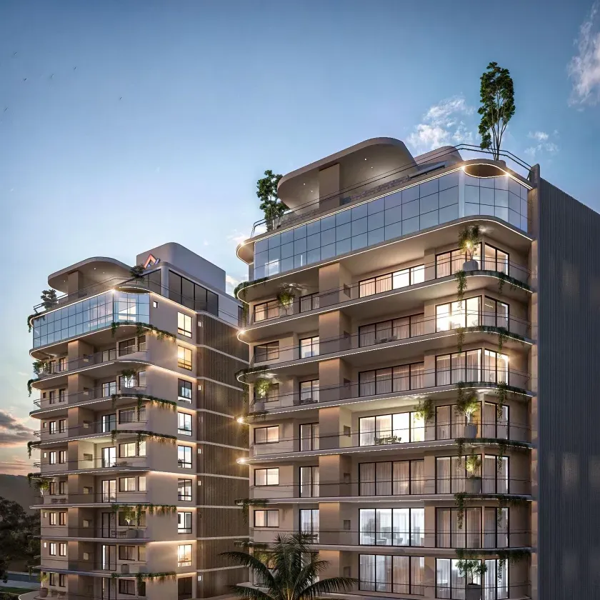 Apartamento Vista Mar na planta com 3 suítes e 2 vagas de garagem em Itajaí — foto 4