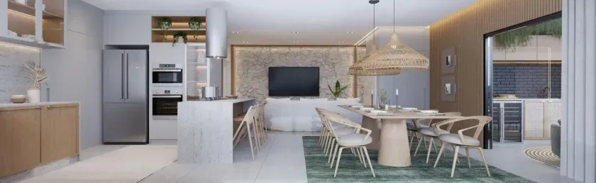Apartamento no Residencial Las Salinas Residences com 4 suítes em Balneário Camboriú