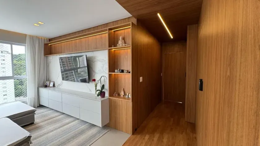 Apartamento vista mar mobiliado com 3 suítes e 2 vagas na Barra Norte em Balneário Camboriú — foto 9
