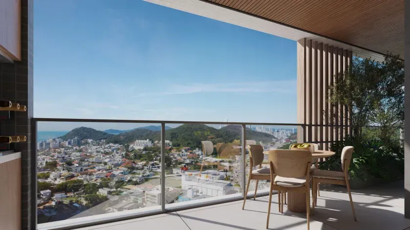 Apartamento na planta com 1 suíte e 2 demi, 2 vagas de garagem na Brava em Itajaí
