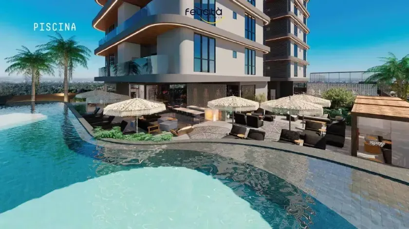 Loft Duplex com 1 suíte e 2 vagas de garagem na praia brava. — foto 7