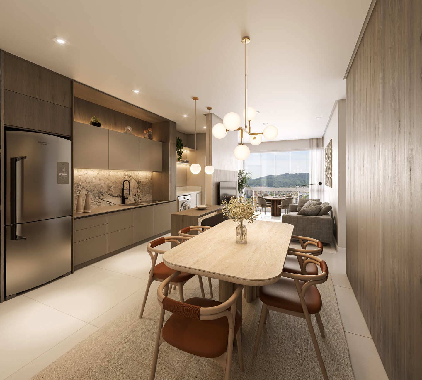 Render 5 do AP Towers Porto Belo em Porto Belo SC