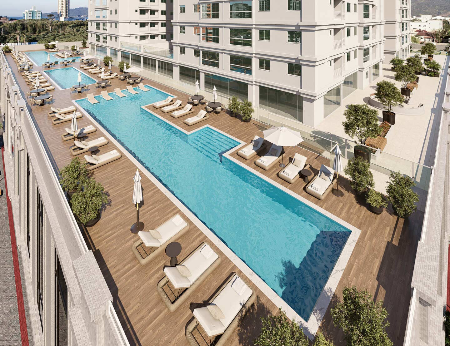 Render 9 do AP Towers Porto Belo em Porto Belo SC