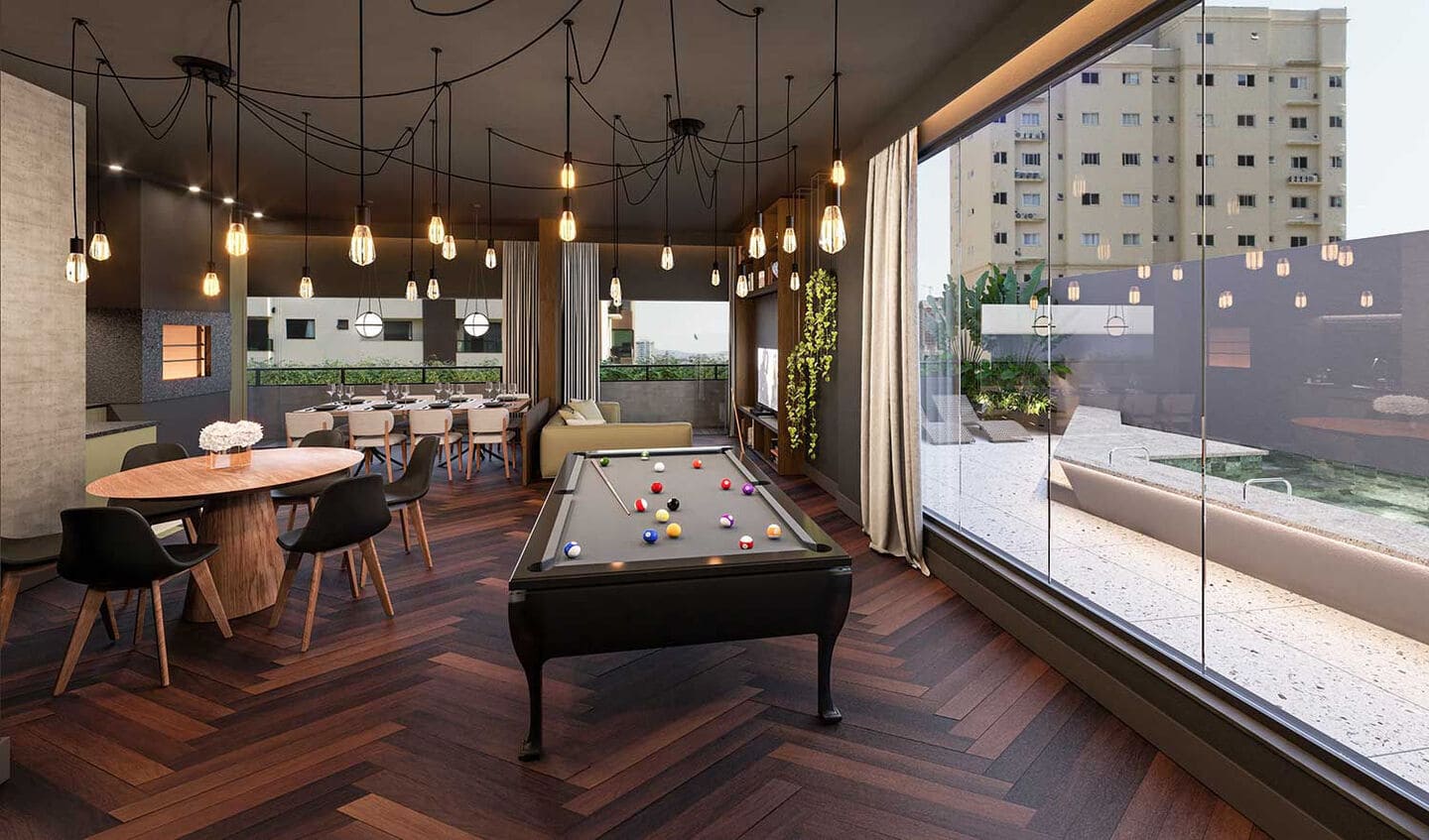 Area de lazer 8 do Ammbar Residence em Porto Belo SC