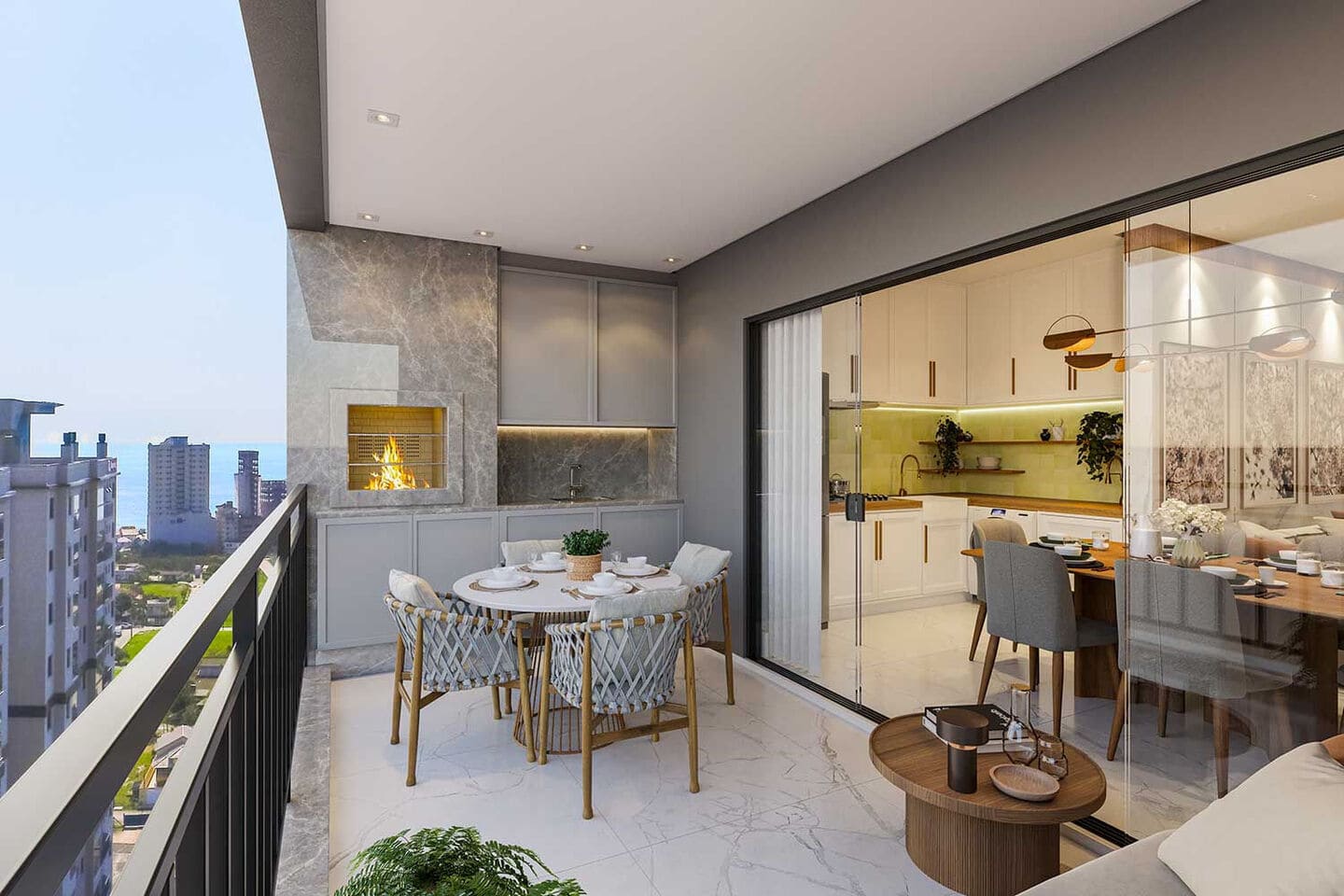 Render 4 do Ammbar Residence em Porto Belo SC