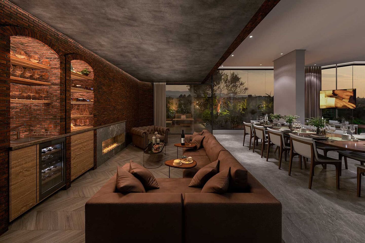 Area de lazer 7 do Ammbar Residence em Porto Belo SC