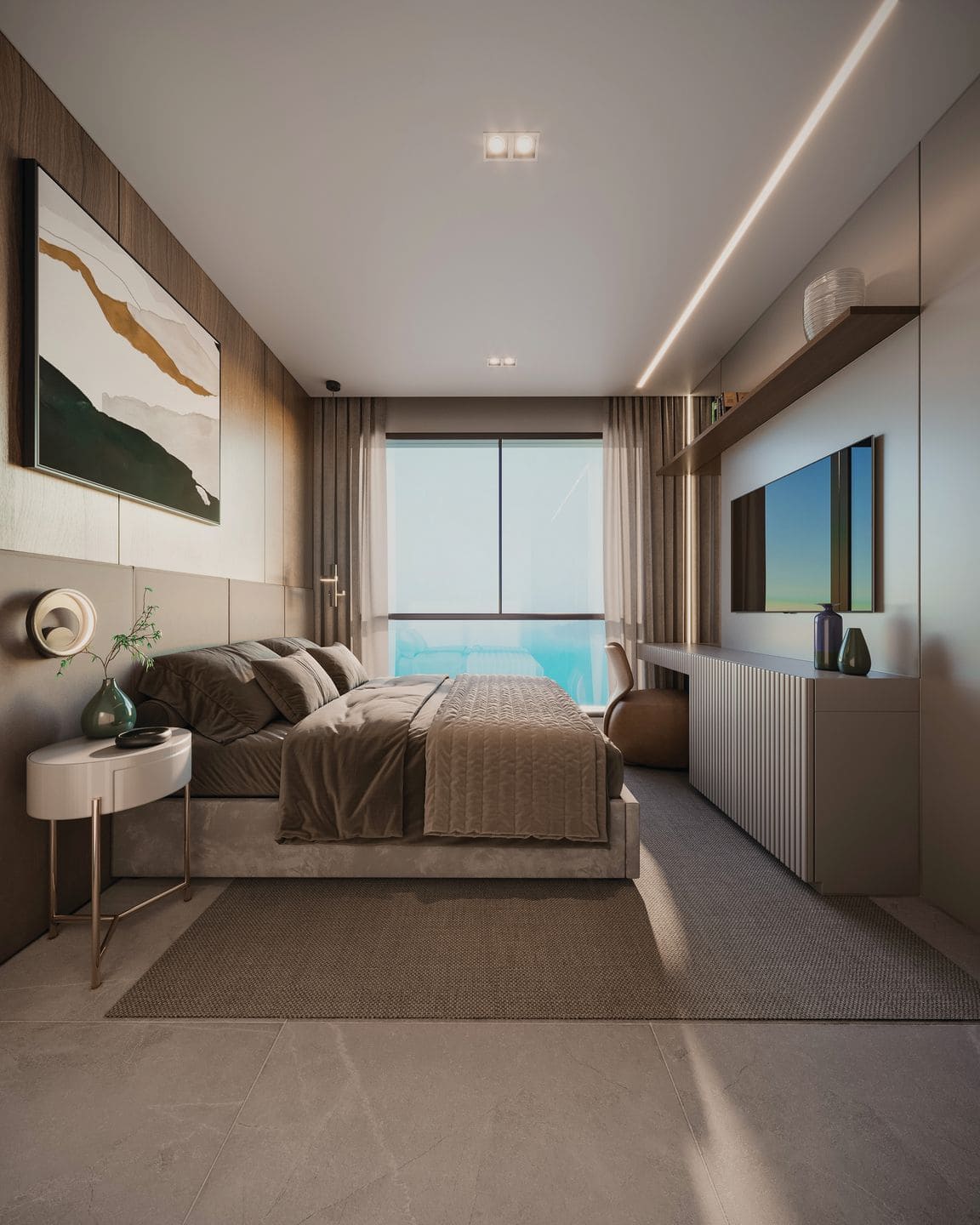 Render 2 do Amouge Residence em Porto Belo SC