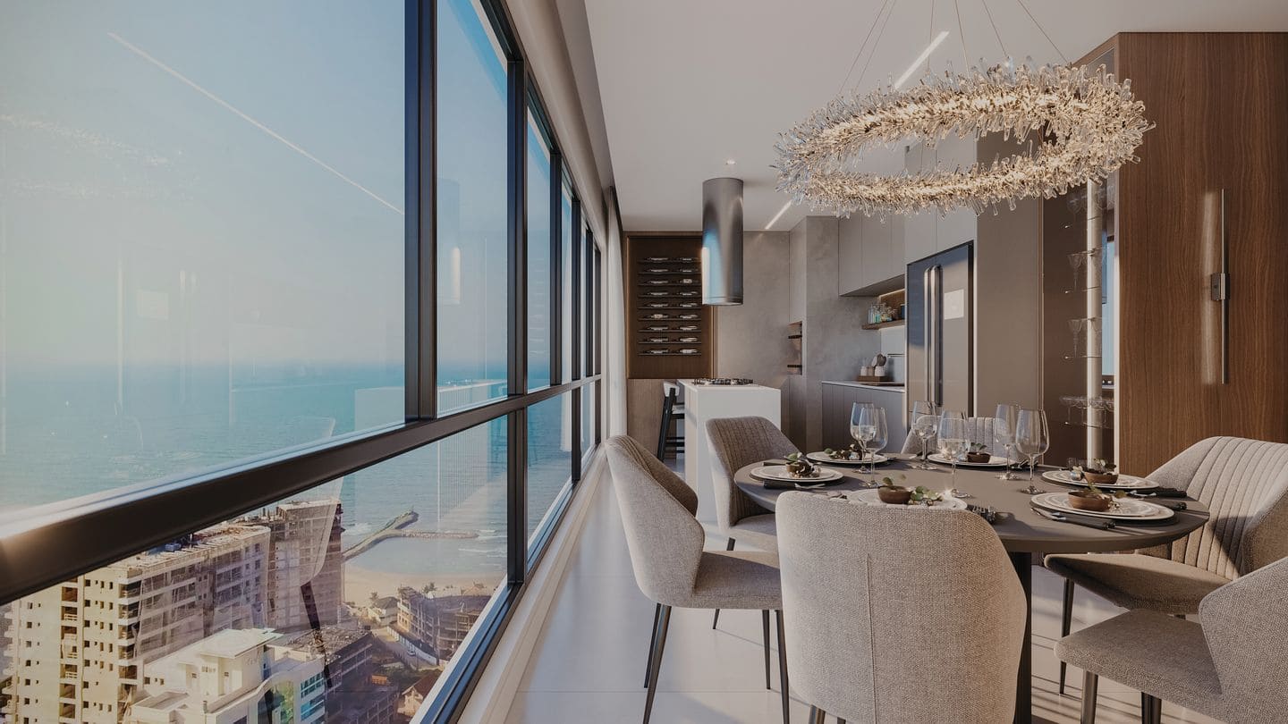 Render 3 do Amouge Residence em Porto Belo SC