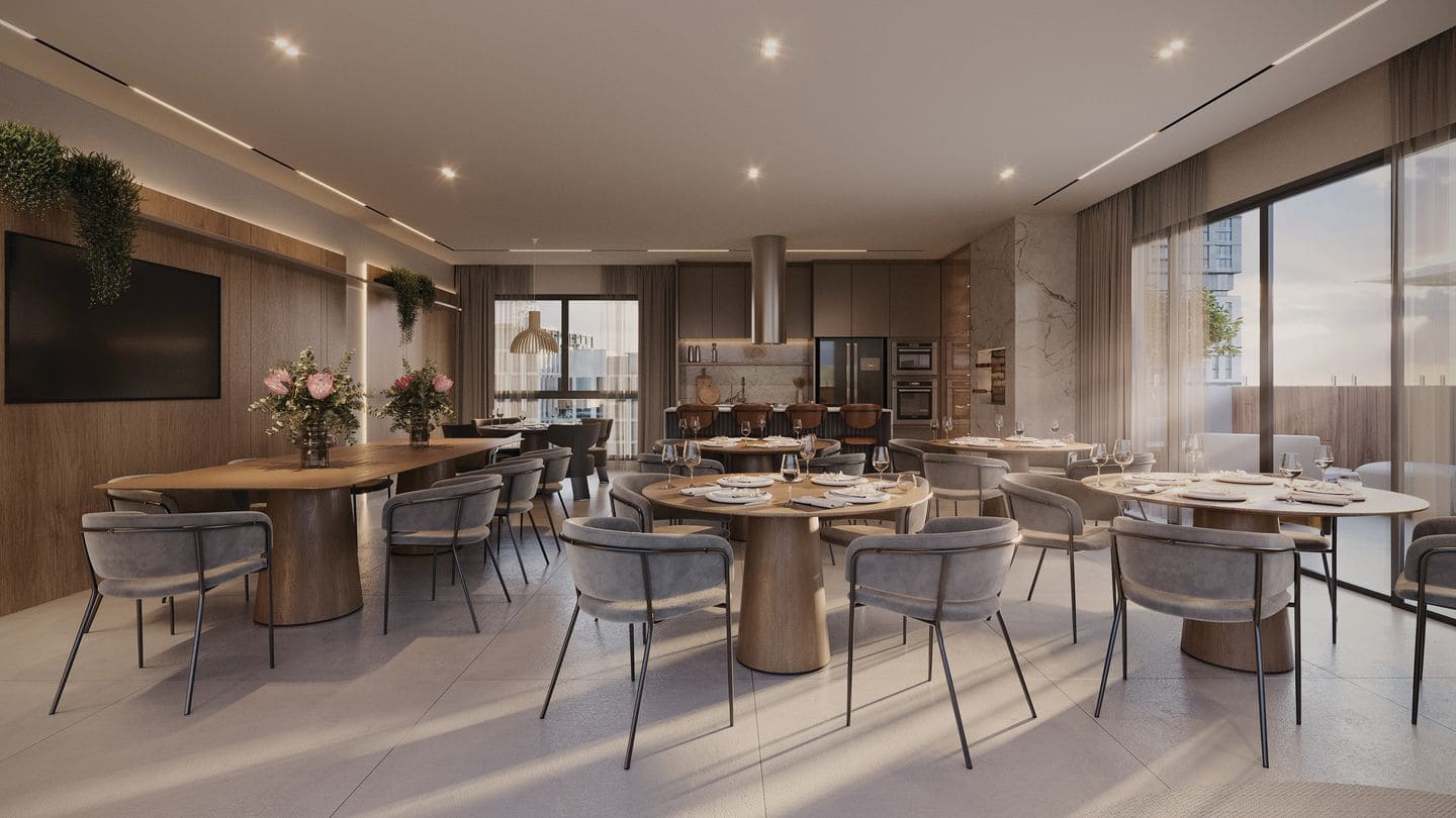 Area de lazer 4 do Amouge Residence em Porto Belo SC