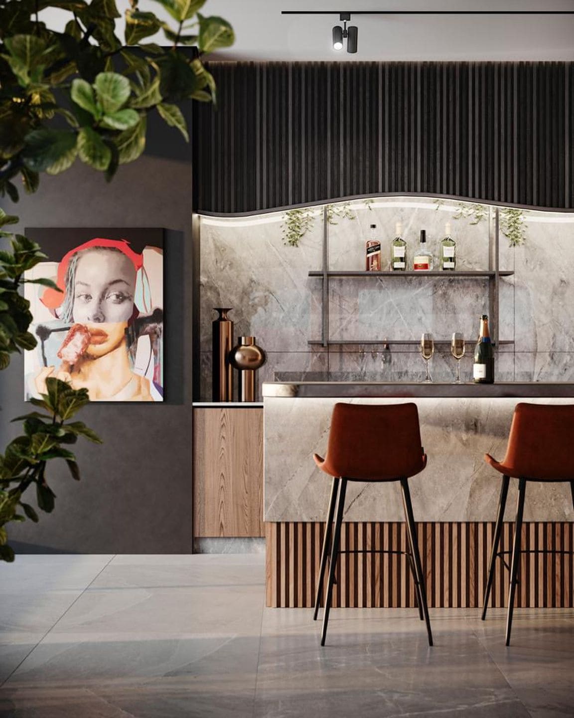 Render 16 do Amrita Apartments em Porto Belo SC