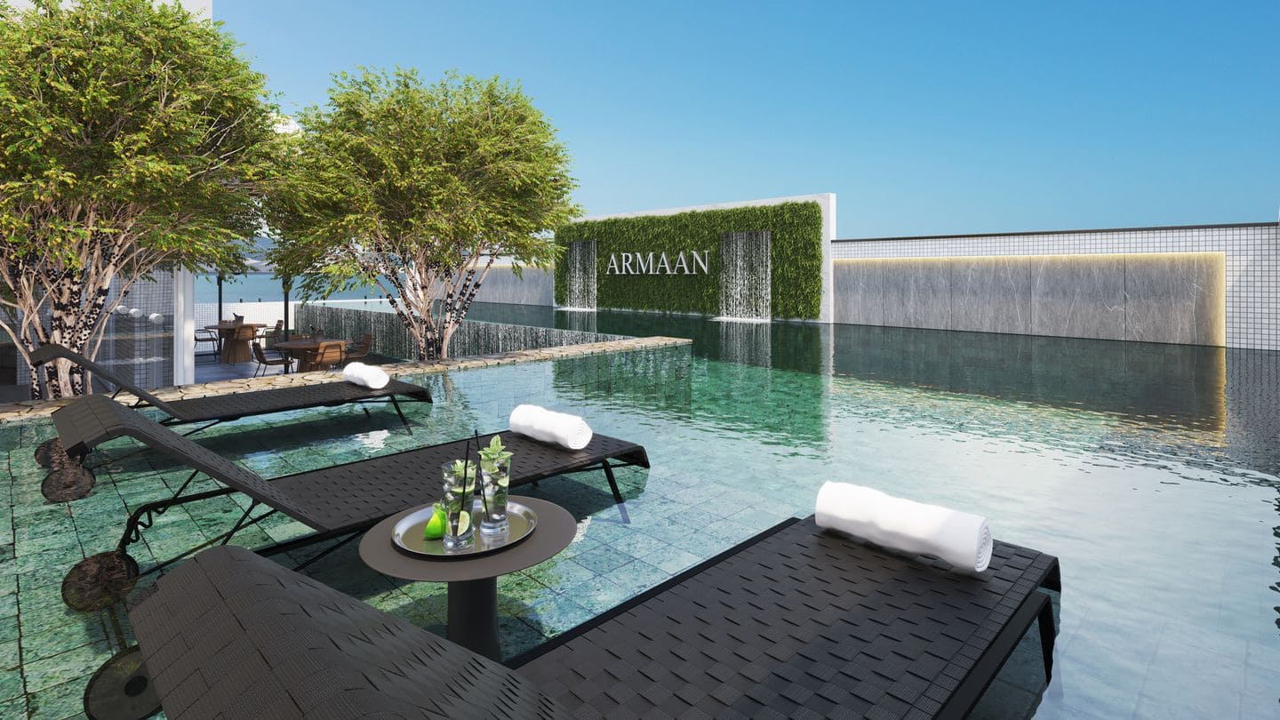 Area de lazer 3 do Armaan Concept Residence em Porto Belo SC