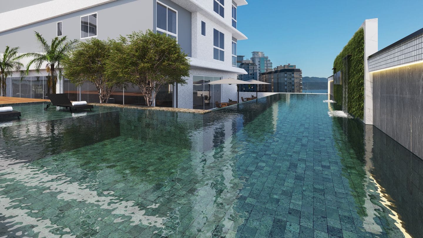 Area de lazer 4 do Armaan Concept Residence em Porto Belo SC