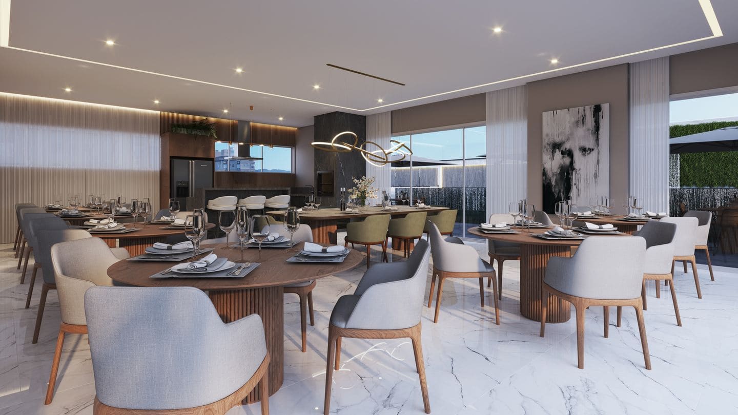 Render 3 do Armaan Concept Residence em Porto Belo SC