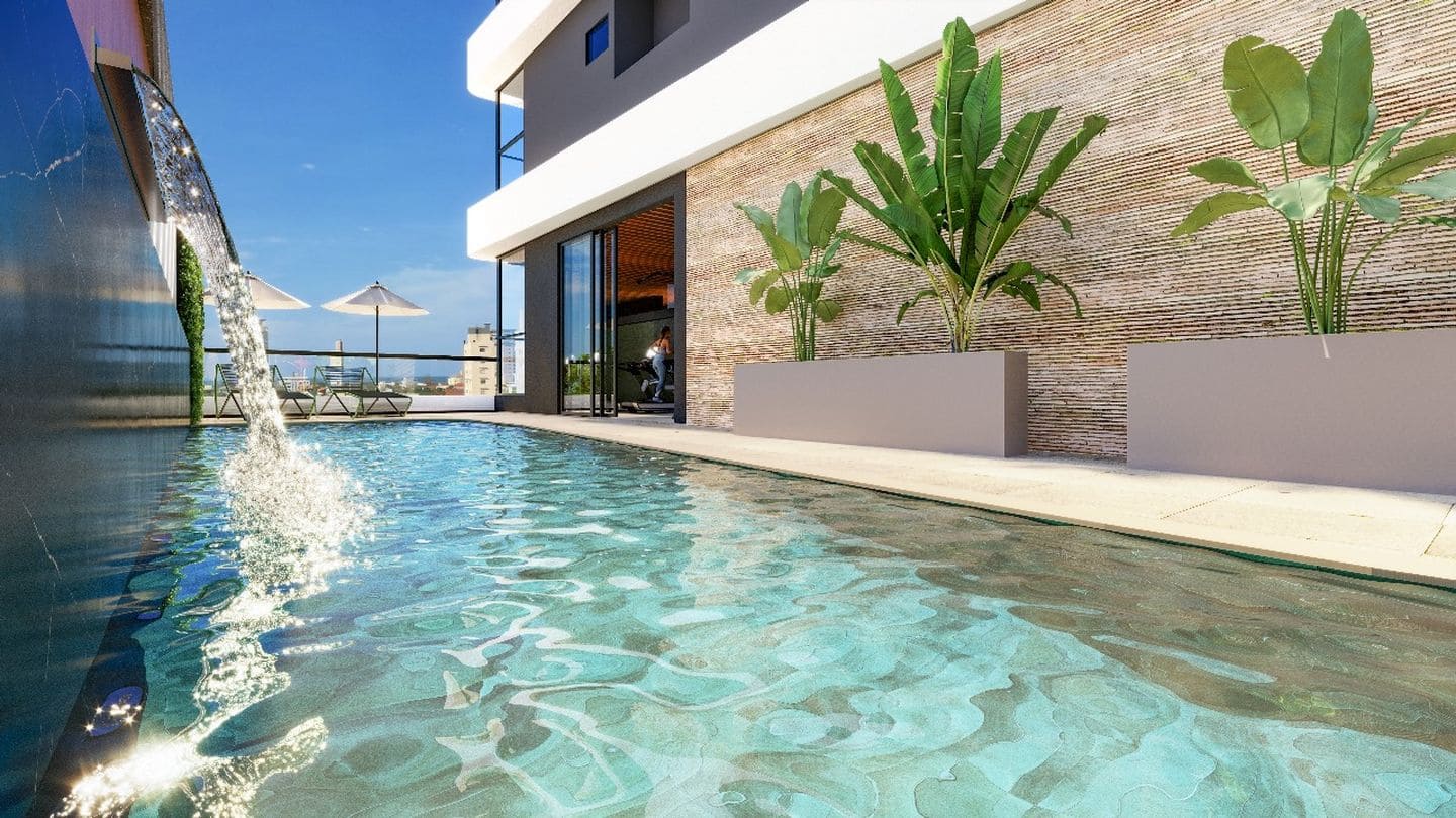 Area de lazer 4 do Arpoador Residence em Porto Belo SC