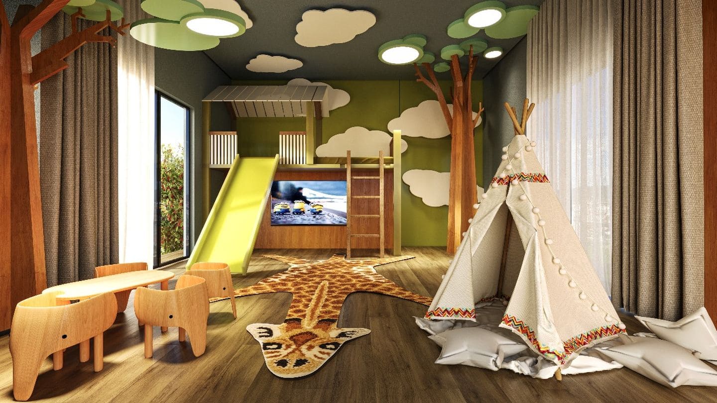 Area de lazer 7 do Arpoador Residence em Porto Belo SC