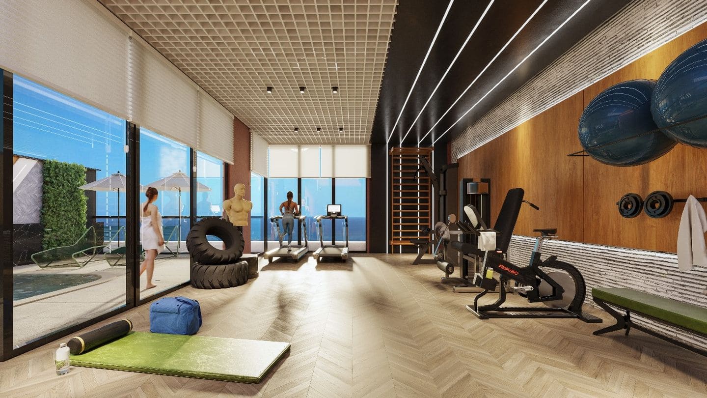 Area de lazer 8 do Arpoador Residence em Porto Belo SC