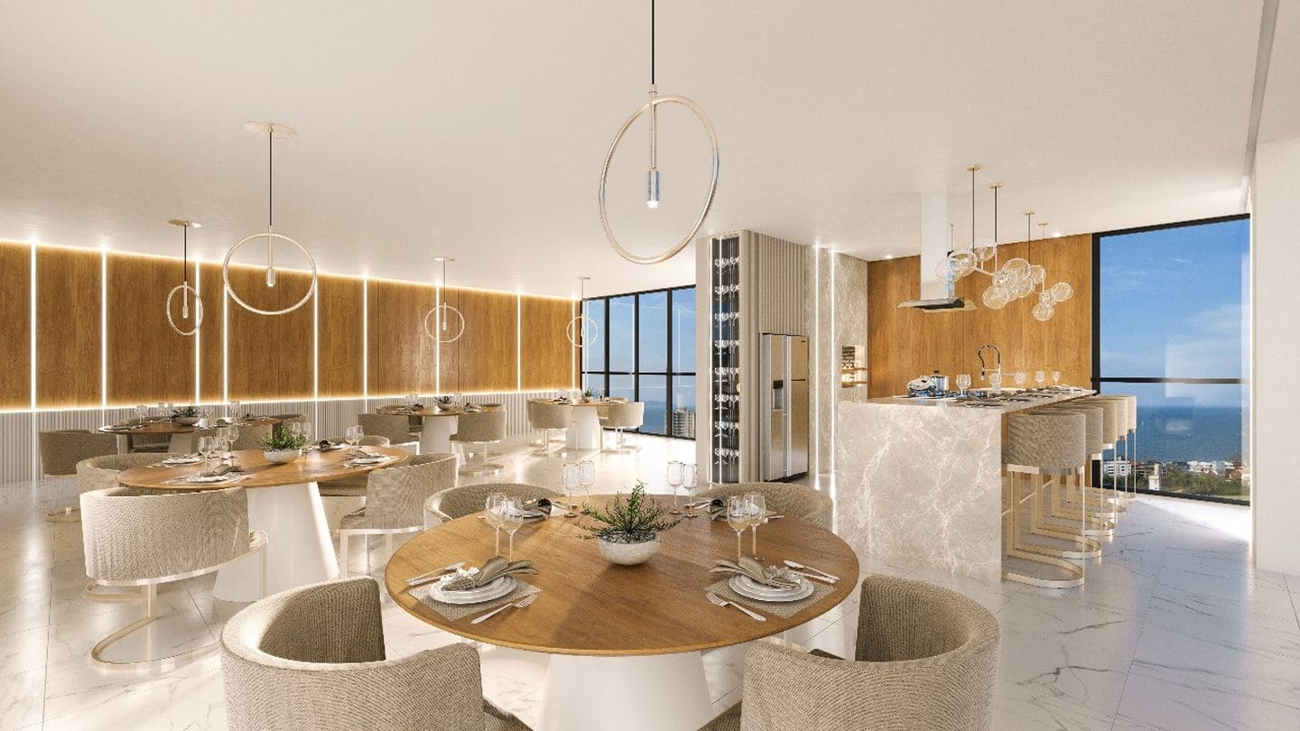 Area de lazer 1 do Arpoador Residence em Porto Belo SC