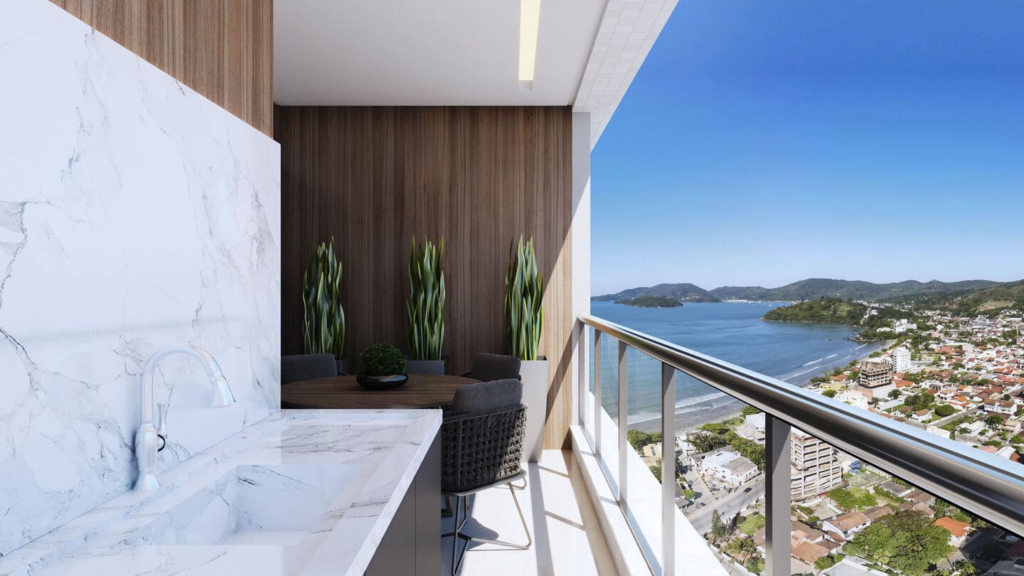 Render 7 do Atmo Haus em Porto Belo SC