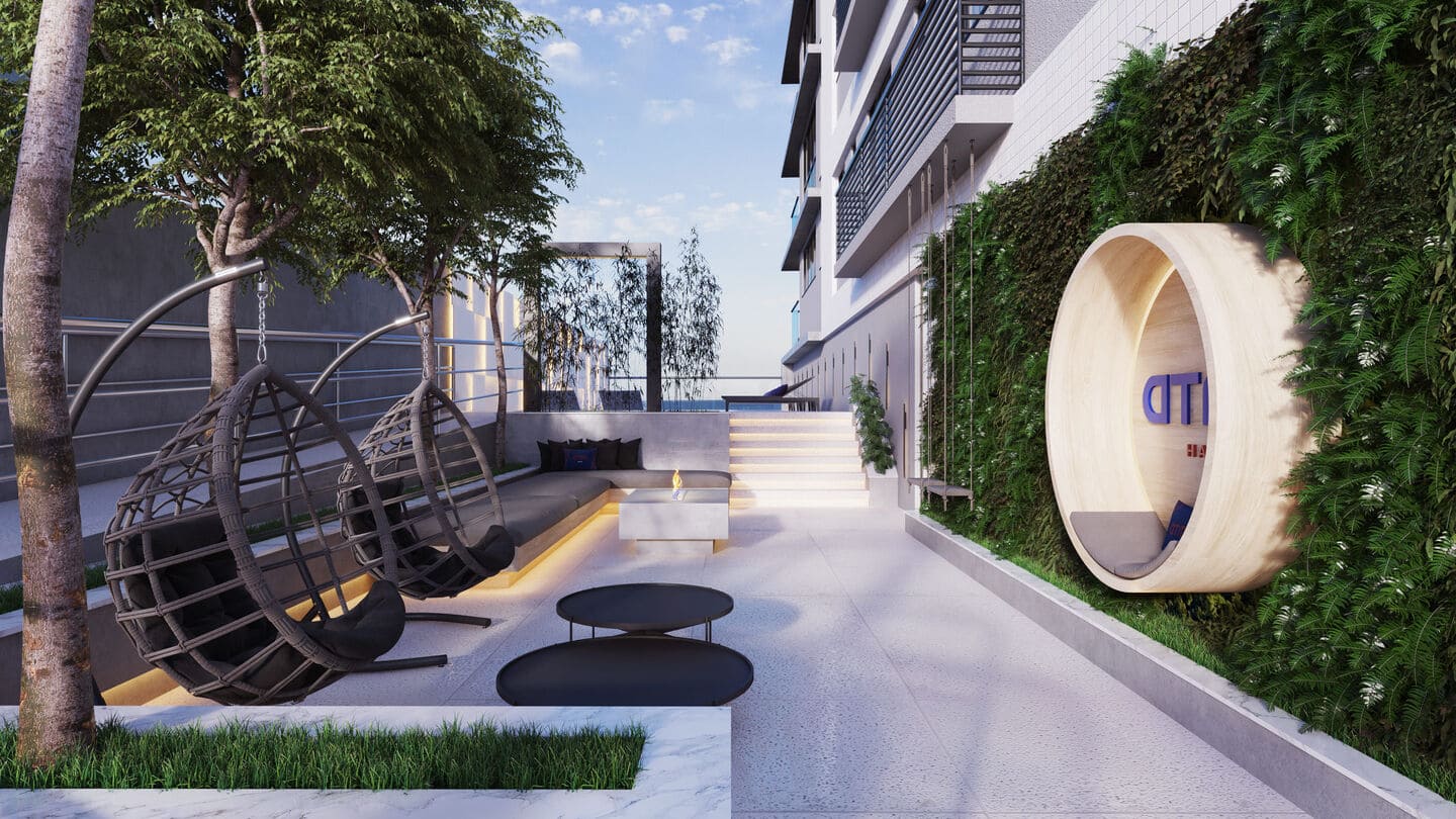 Area de lazer 6 do Atmo Haus em Porto Belo SC