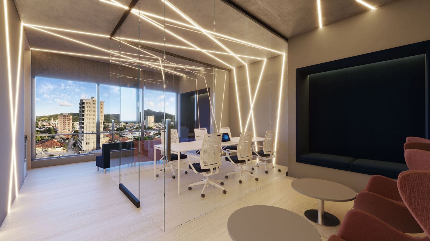 Area de lazer 14 do Atmo Haus em Porto Belo SC