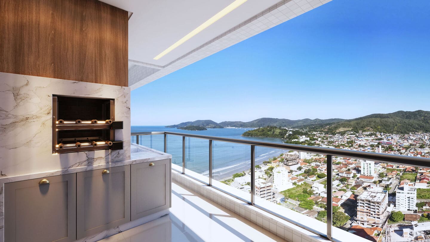 Render 9 do Atmo Haus em Porto Belo SC