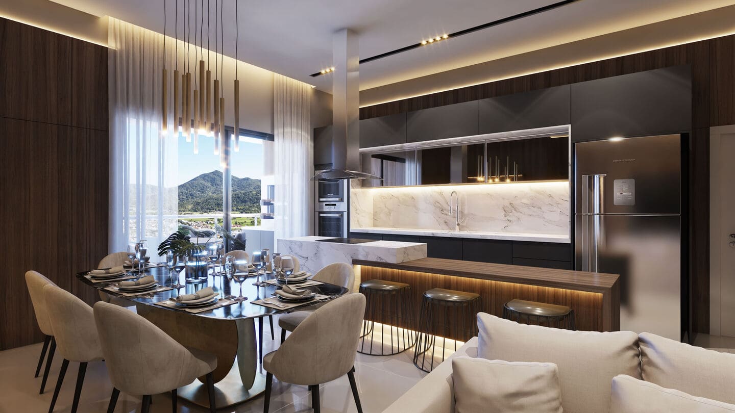 Render 5 do Atmo Haus em Porto Belo SC