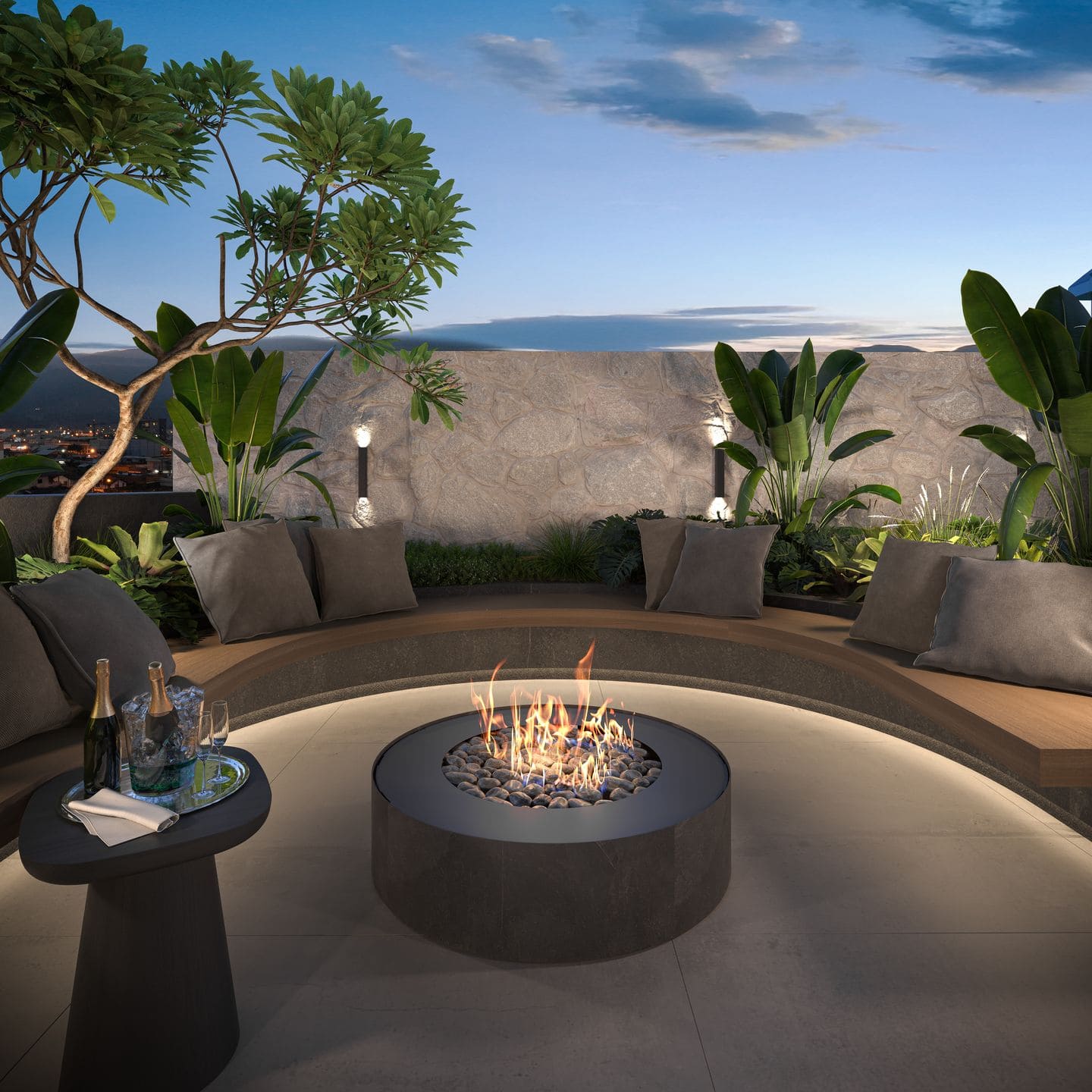 Area de lazer 3 do Aurum Tower em Porto Belo SC