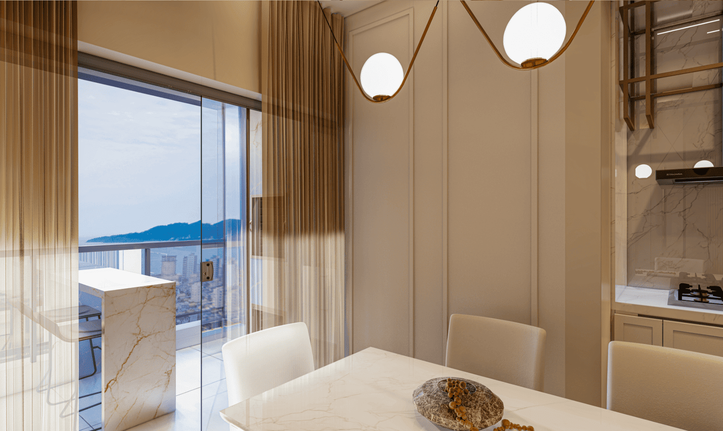 Render 10 do Bravie Residence em Porto Belo SC