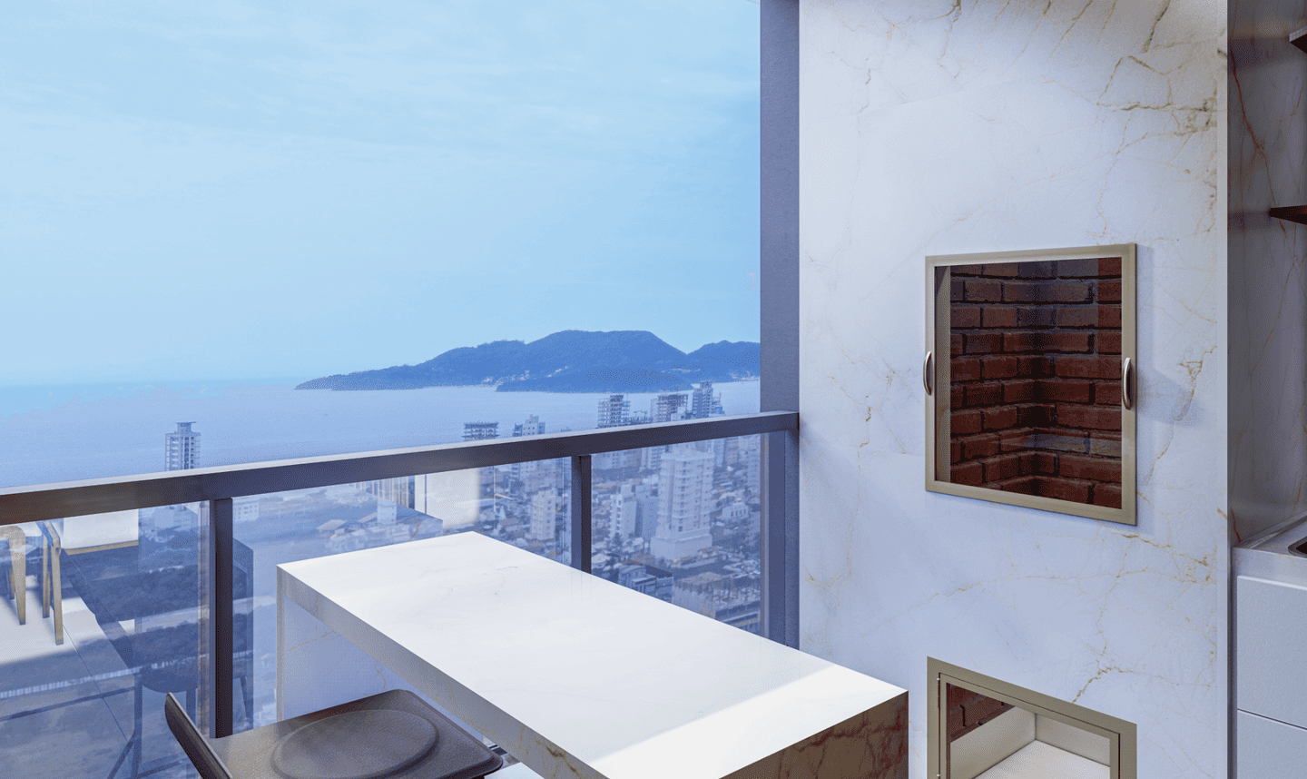 Render 6 do Bravie Residence em Porto Belo SC