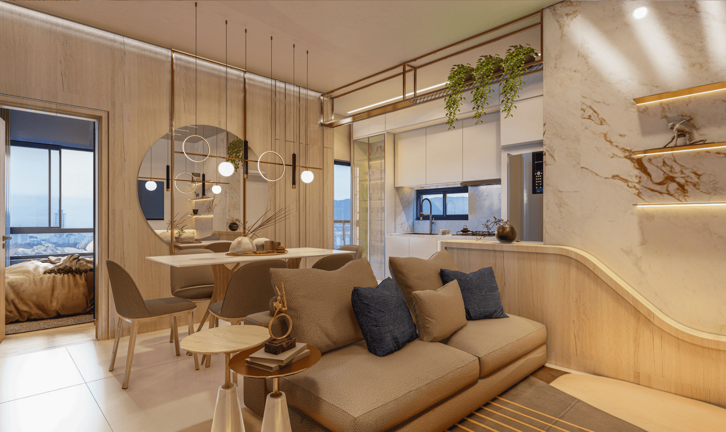 Render 8 do Bravie Residence em Porto Belo SC