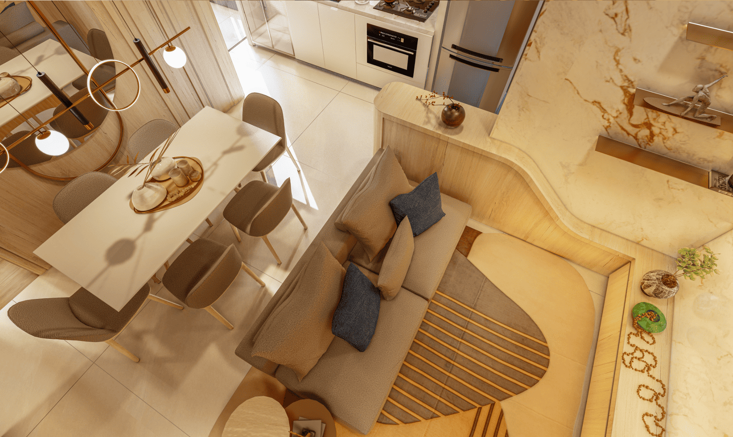 Render 7 do Bravie Residence em Porto Belo SC