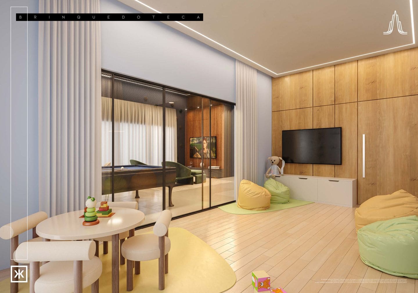 Area de lazer 6 do Calabria Residence em Porto Belo SC