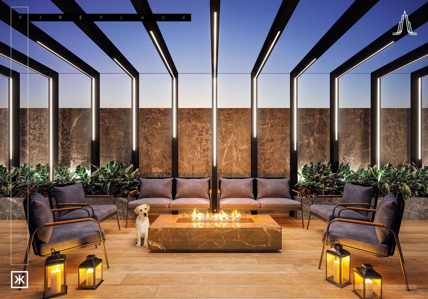 Area de lazer 5 do Calabria Residence em Porto Belo SC
