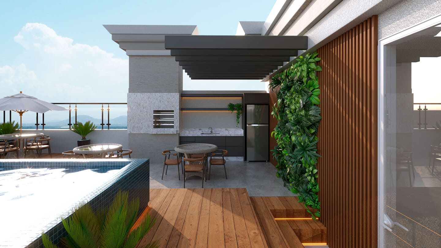 Render 8 do Campo Di Florença em Porto Belo SC
