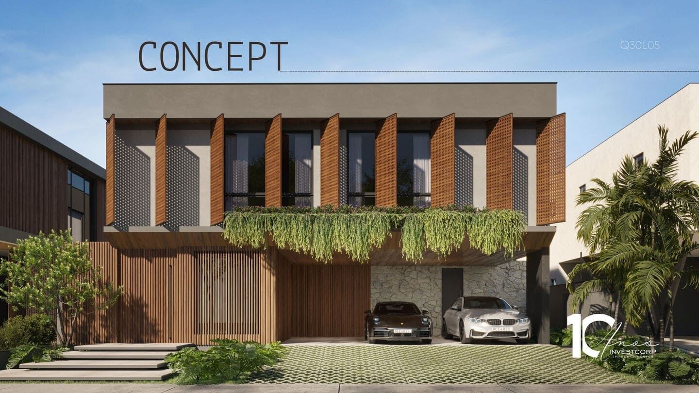 Render 1 do Casas VivaPark em Porto Belo SC