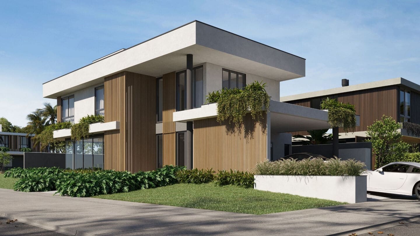 Render 3 do Casas VivaPark em Porto Belo SC