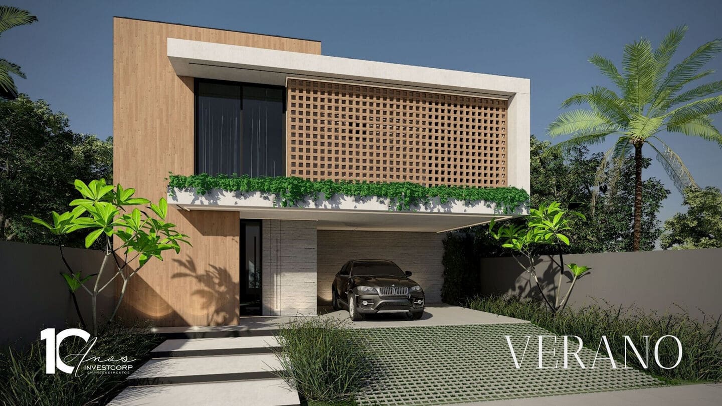 Render 2 do Casas VivaPark em Porto Belo SC