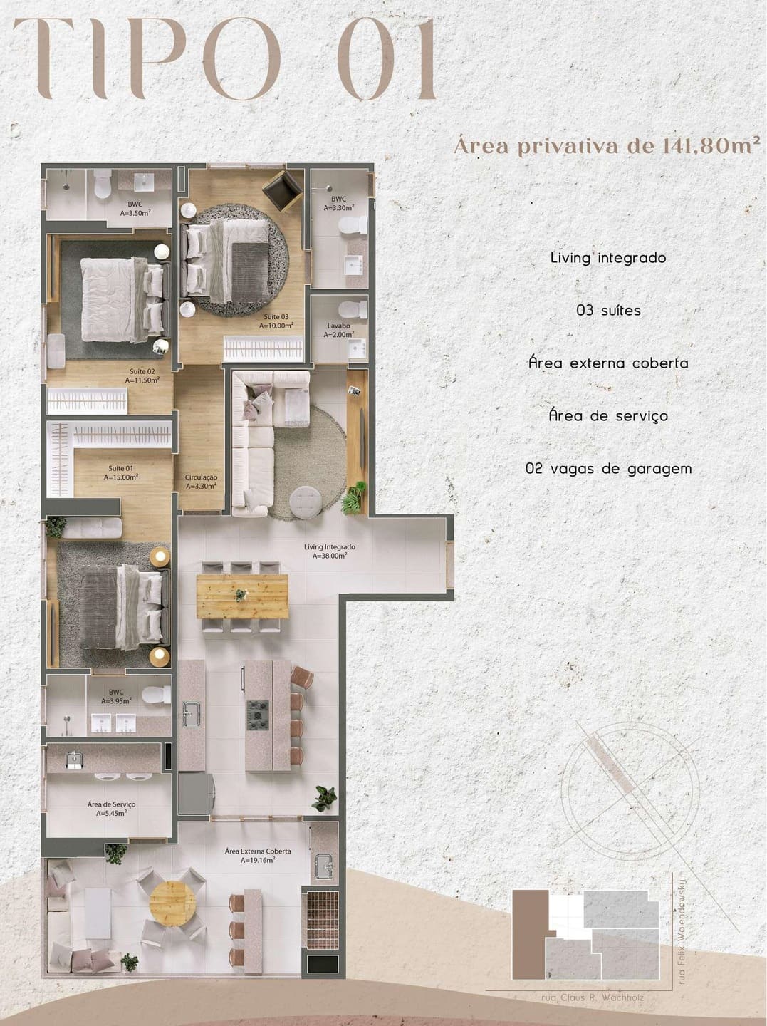Pet place do Condado Di Petra Residence em Porto Belo SC