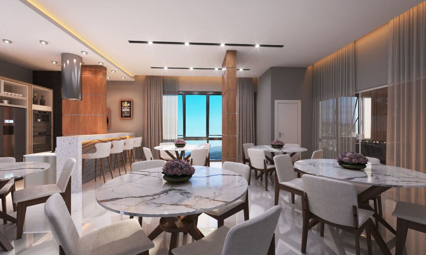 Area de lazer 1 do Dubai Residence em Porto Belo SC