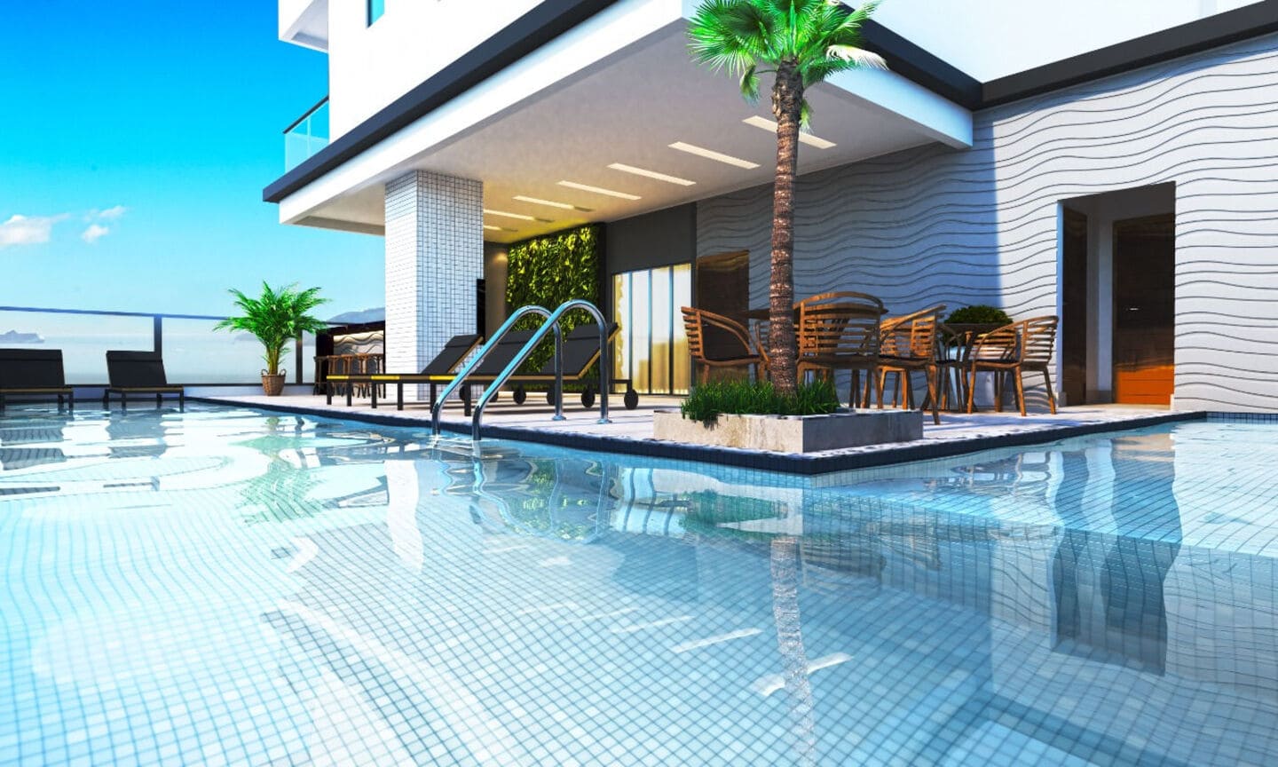 Render 1 do Dubai Residence em Porto Belo SC
